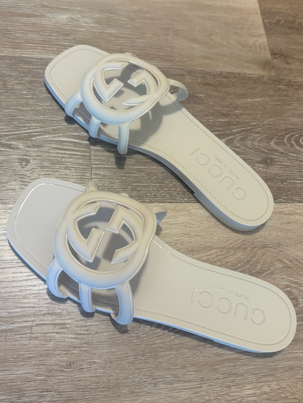 Gucci Interlocking GG Slide Sandals - Women